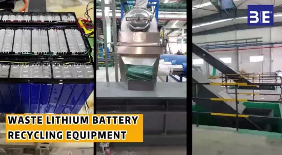 Battery Recycling Machine Lithium Battery Recycling Plant
